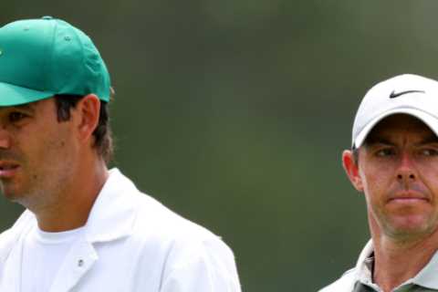Rory McIlroy set to miss Masters cut after finishing five over and 17 shots off lead following..