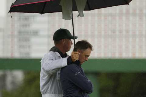 Fans all say the same thing as teary Justin Thomas helps pal Tiger Woods make the cut at The..