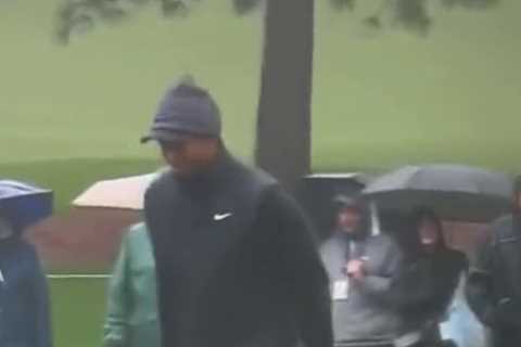 Tiger Woods WITHDRAWS from The Masters after ‘painful to watch’ video of golf legend leaves fans..