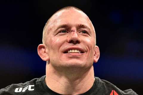 UFC legend Georges St-Pierre reveals talks to fight Floyd Mayweather but says boxing legend must..