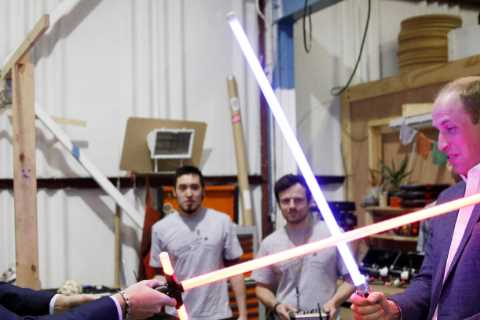 Did Prince William and Prince Harry appear in Star Wars?