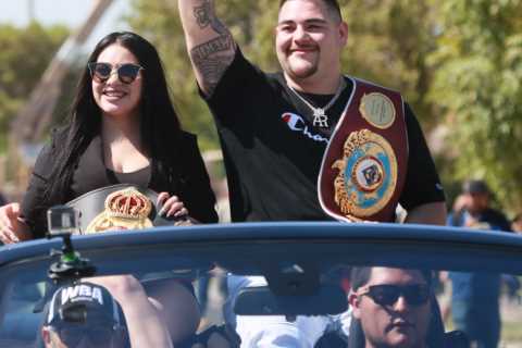Ruiz Jr kicked out of his home after split with wife as she bins his diamonds and clothes and he..