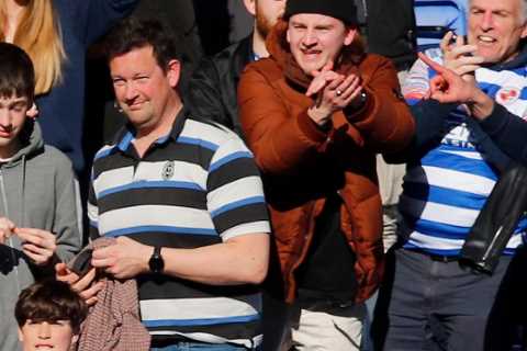 Watch Andy Carroll have heated argument with Reading fan as struggling side have nightmare Bank..