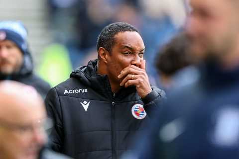 Man Utd legend Paul Ince ‘on brink of being sacked as Reading manager’ after crisis talks over..