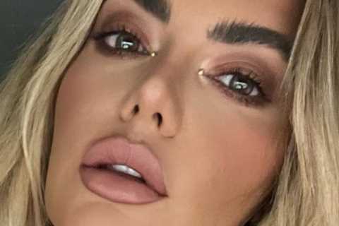 Love Island’s Megan Barton Hanson sets pulses racing as she nearly spills out of tight corset top