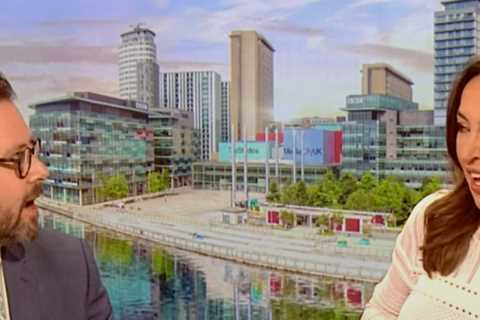 ‘Frustrated’ BBC Breakfast star throws hands in the air as technical blunder derails interview