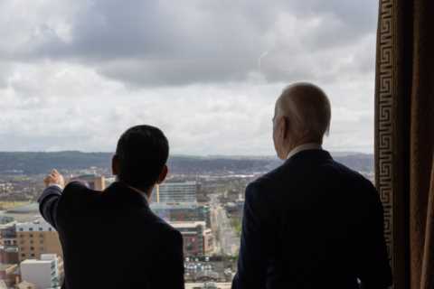 Joe Biden hails Rishi Sunak’s Brexit deal and says it’ll pave the way for economic boom in Northern ..