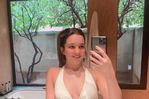 Coronation Street’s Elle Mulvaney looks worlds away from her character in glam holiday snaps