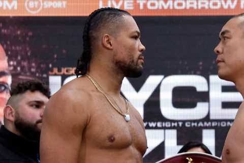 Joe Joyce teases sensational career change after boxing but won’t stop until he has won a world..
