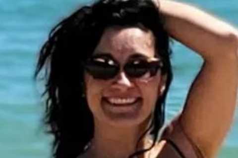 Inside Emmerdale star Rebecca Sarker’s family holiday as she flashes toned abs on the beach