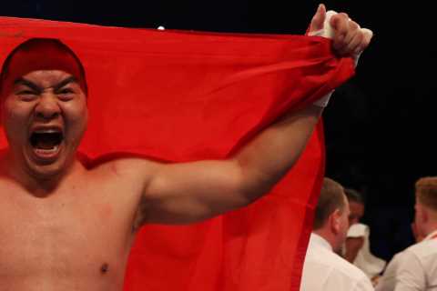 Tyson Fury called out by Zhilei Zhang for world title fight in CHINA after shock upset win over Joe ..