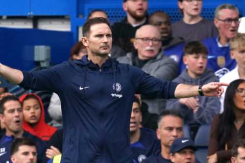 Frank Lampard BRUTALLY trolled by Brighton fans with cutting chant as Chelsea embarrassed by..