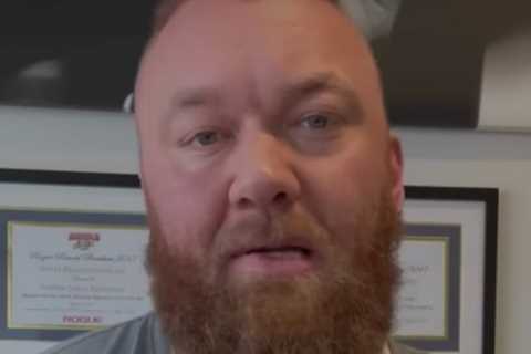 Game of Thrones star Hafthor Bjornsson reveals embarrassing issue he’s suffering with after..