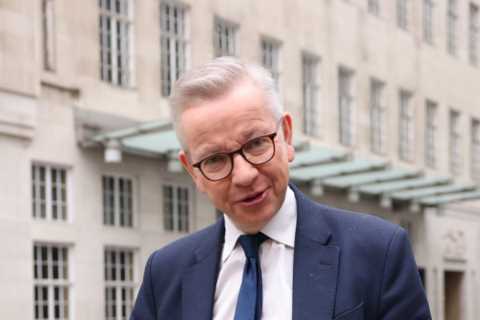 Michael Gove takes cigarette breaks in rooftop smoking den built with taxpayers’ cash after being..