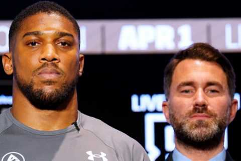 ‘Anthony Joshua would ping him absolutely everywhere’ – Eddie Hearn rants big-name star not elite..