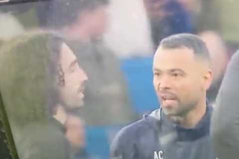 Chelsea fans wish Ashley Cole was starting in place of current star as legend shows passion while..