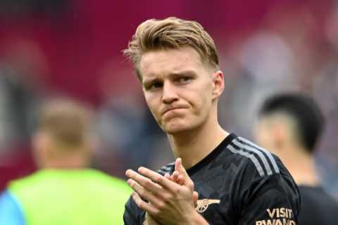 Arsenal star Odegaard ‘would have had little tear roll down his face when he found out Arteta took..