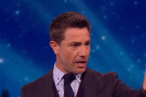 Gino D’Acampo leaves Family Fortunes contestant squirming with swipe at fake tan – but it quickly..