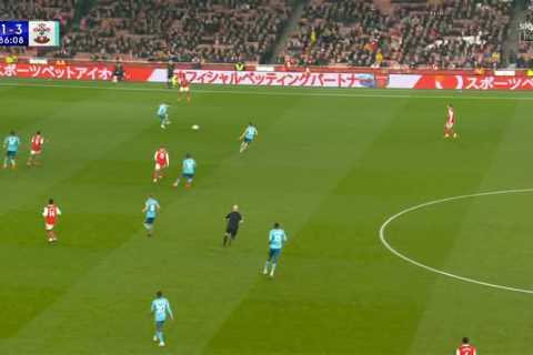 ‘Shame on them’ – Arsenal fans SLATED after huge number leave early and miss incredible late..