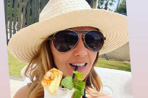 Coronation Street star Samia Longchambon looks incredible in black bikini as she jets off on family ..