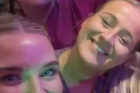 Helen Flanagan parties with her rarely seen sisters and dad ahead of I’m A Celeb return