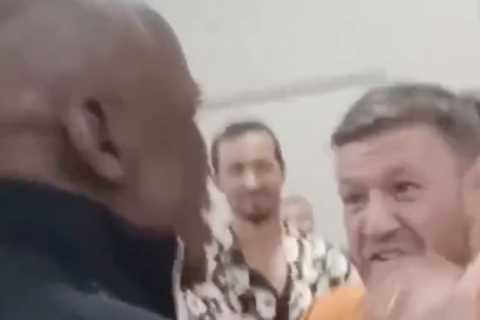 Conor McGregor bumps into Floyd Mayweather’s dad and would ‘love to do work’ with him despite..
