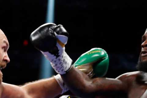 Tyson Fury ‘sounds out’ shock FOURTH FIGHT with Deontay Wilder for July return at Wembley after..