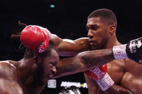 Eddie Hearn says boxing fans are ‘MAD’ to make Deontay Wilder favourite in Anthony Joshua fight as..