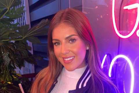 Gogglebox star Abbie Lynn looks worlds away from the sofa as she glams up for night out