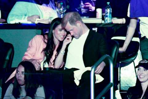 I’m a lip reader – here’s what Meghan Markle told Prince Harry on their basketball date night