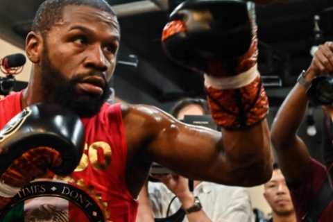 Boxing legend Floyd Mayweather announces next exhibition fight against grandson of an organised..