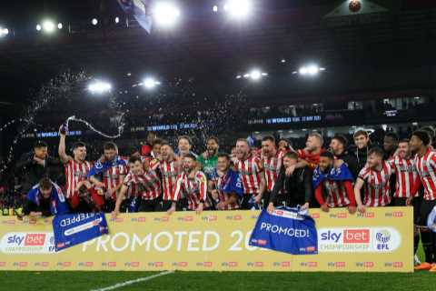 Sheffield United back in the big-time as Sander Berge and Anel Ahmedhidzic seal promotion to..
