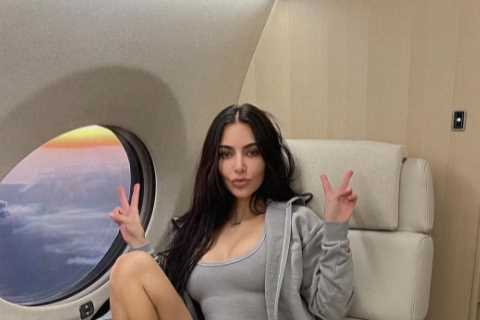 Kim Kardashian’s BFF’s daughter takes fans inside her $150M private jet including cream leather..