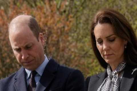 Prince and Princess of Wales pay their respects to 144 people who died in Aberfan disaster on visit ..