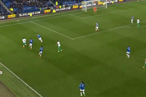 Watch Isak’s ‘assist of season’ as he humiliates three Everton players in amazing run – but has it..
