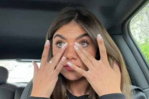 Love Island star breaks down as she opens up about cancer scare after discovering lump on her neck