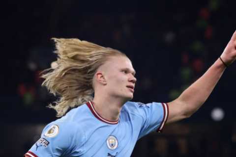 Erling Haaland miles ahead in Europe’s Golden Boot race but current and former Arsenal stars make..