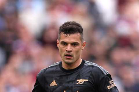 Granit Xhaka facing Arsenal transfer exit with Gunners ready to listen to offers for midfielder and ..