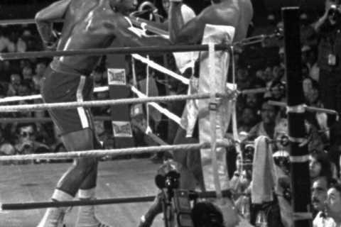 I was knocked out by Muhammad Ali but another heavyweight hit me so hard I was seeing six of the..