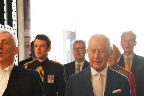 King Charles attends Parliament reception after Princess Anne casts doubt on his plan for a..