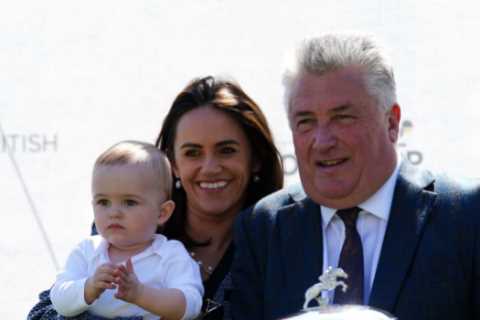 Paul Nicholls celebrates record £3.6m earnings with girlfriend &amp; baby boy as he’s crowned..