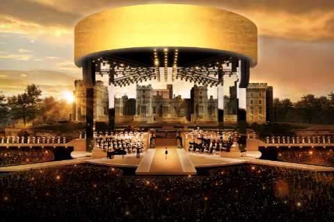 How can I watch the coronation concert in Windsor?