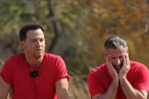 Dean Gaffney vomits during gross I’m A Celebrity trial after downing blended cow cocktail