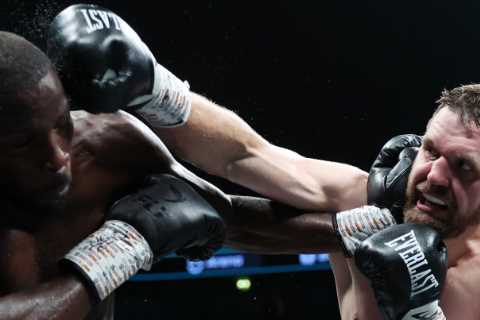 Boxer suffers ‘mild stroke’ and has to have blood clot removed from brain weeks after losing to..