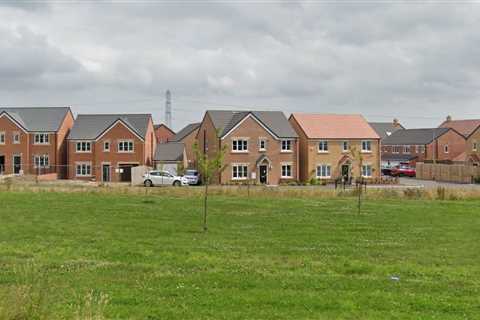 Our newbuild estate has NO pavement – kids and OAPs are forced to walk along a dangerous 50mph..