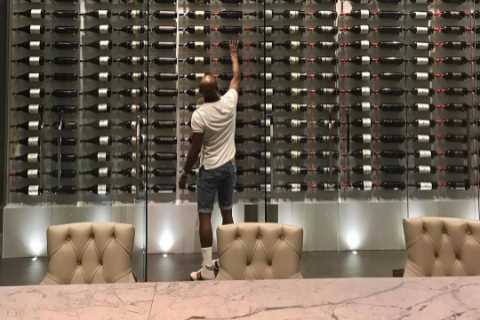 Floyd Mayweather’s £19m Los Angeles mega mansion boasts incredible wine cellar and shows off his..