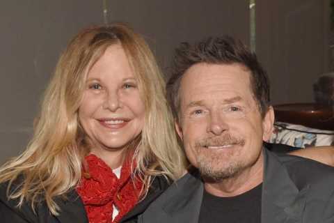Meg Ryan makes rare appearance to support close friend Michael J Fox