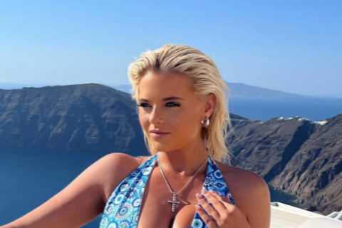 Apollonia Llewellyn fans praise ‘two stunning views’ as busty boxing ring girl shows off underboob..