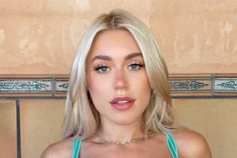 OnlyFans and boxing star Elle Brooke strips to racy lingerie and Darth Vader mask to celebrate Star ..