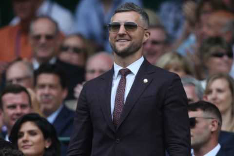 Boxing legend Carl Froch ‘walked straight onto’ huge punch in sparring and was dropped by fellow..